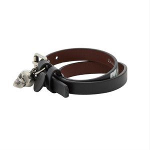Alexander McQueen Skull Double-wrap Bracelet